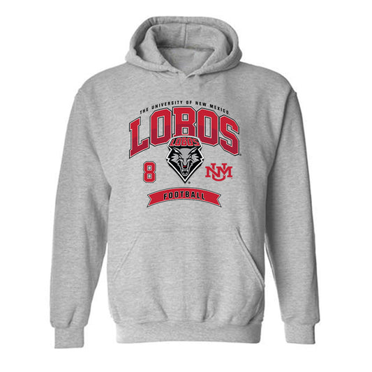New Mexico - NCAA Football : Ormanie Arnold - Classic Fashion Shersey Hooded Sweatshirt-0