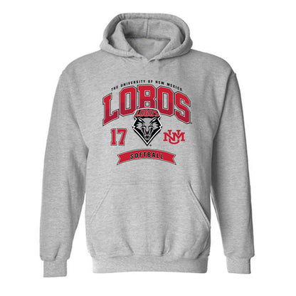 New Mexico - NCAA Softball : Alexa Wilde - Classic Fashion Shersey Hooded Sweatshirt-0