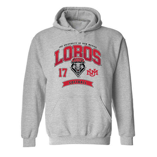 New Mexico - NCAA Softball : Alexa Wilde - Classic Fashion Shersey Hooded Sweatshirt-0