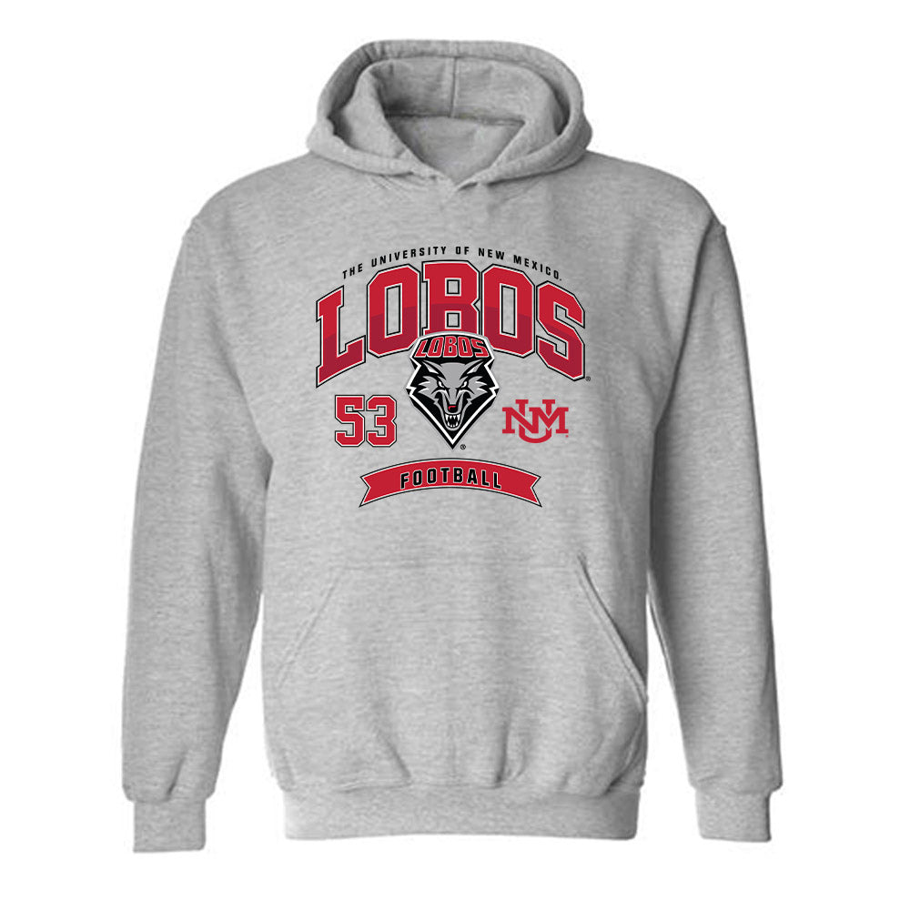 New Mexico - NCAA Football : Caden Beck - Classic Fashion Shersey Hooded Sweatshirt-0