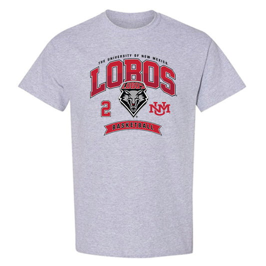 New Mexico - NCAA Men's Basketball : Tajavis Miller - Classic Fashion Shersey T-Shirt-0