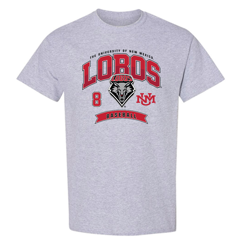 New Mexico - NCAA Baseball : Diego Alvarez - Classic Fashion Shersey T-Shirt-0