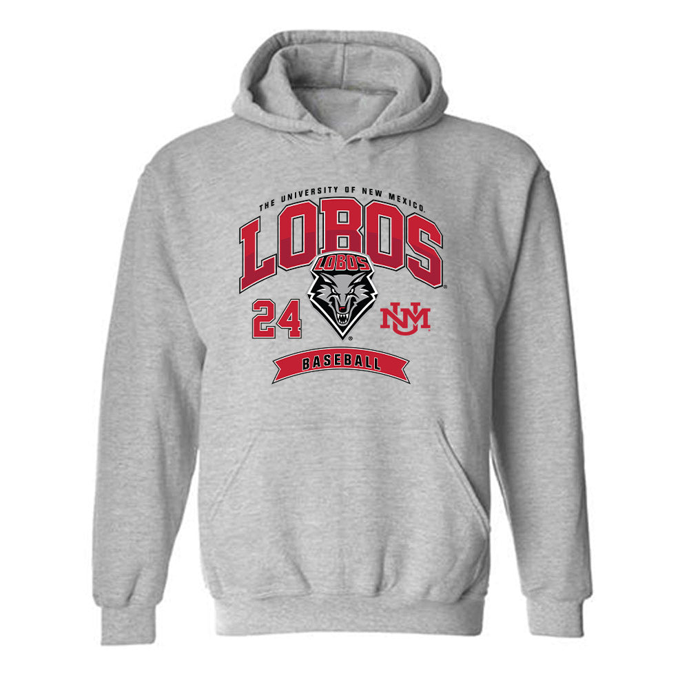 New Mexico - NCAA Baseball : Brodey Williams - Classic Fashion Shersey Hooded Sweatshirt-0