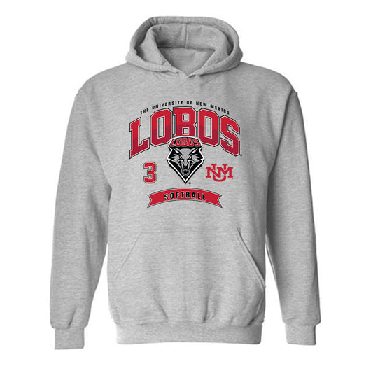 New Mexico - NCAA Softball : Caitlin Benningfield - Classic Fashion Shersey Hooded Sweatshirt-0