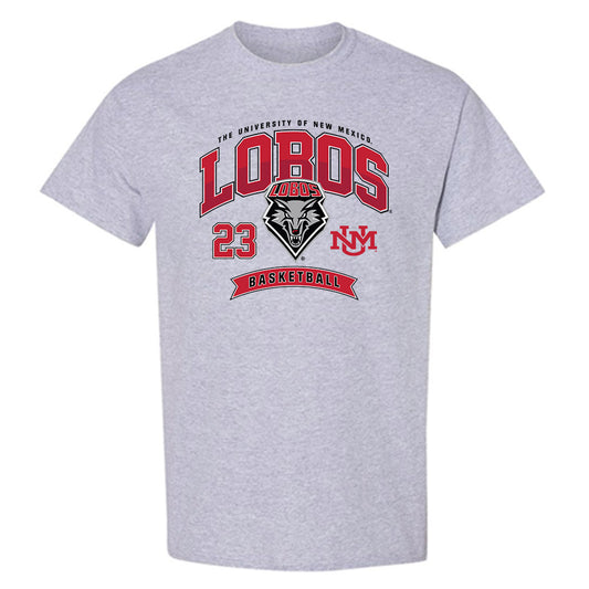 New Mexico - NCAA Men's Basketball : Jake Hall - Classic Fashion Shersey T-Shirt-0