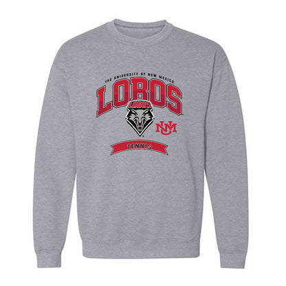 New Mexico - NCAA Men's Tennis : Georgio Samaha - Classic Fashion Shersey Crewneck Sweatshirt-0