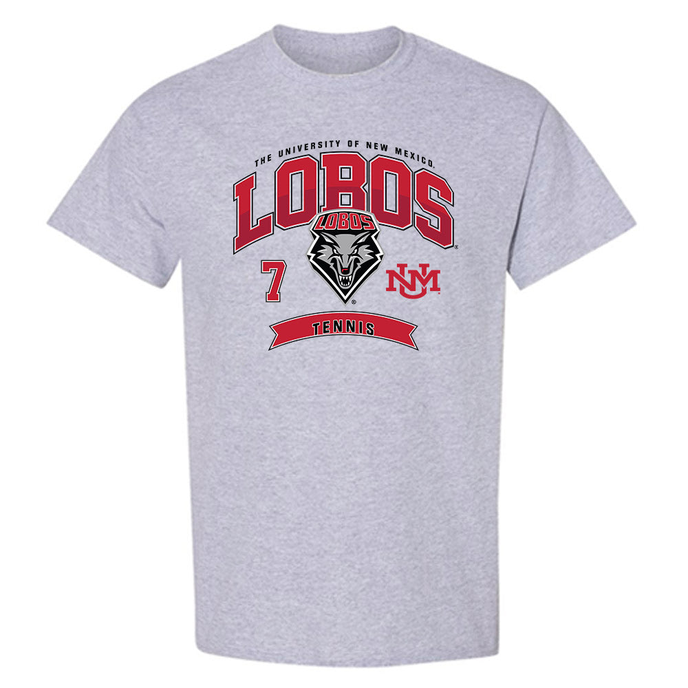 New Mexico - NCAA Men's Tennis : Nicolas Recoura - Classic Fashion Shersey T-Shirt-0