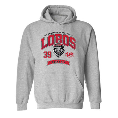 New Mexico - NCAA Baseball : Ryan Castillo - Classic Fashion Shersey Hooded Sweatshirt-0