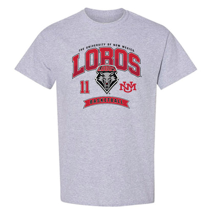 New Mexico - NCAA Men's Basketball : Kallai Patton - Classic Fashion Shersey T-Shirt-0