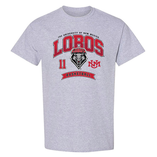 New Mexico - NCAA Men's Basketball : Kallai Patton - Classic Fashion Shersey T-Shirt-0