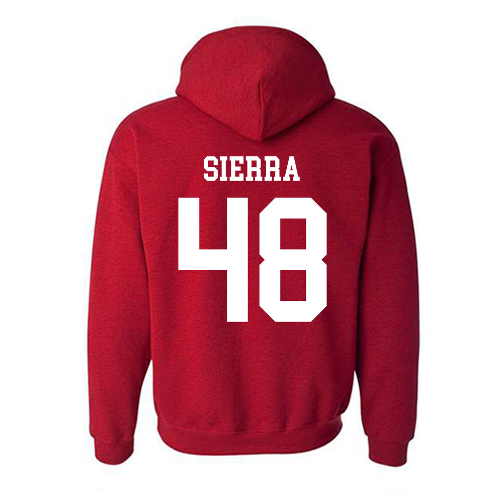 New Mexico - NCAA Football : John Sierra - Classic Shersey Hooded Sweatshirt-1