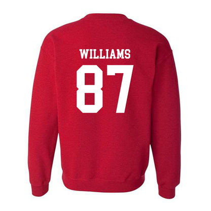New Mexico - NCAA Football : Abraham Williams - Classic Shersey Crewneck Sweatshirt-3
