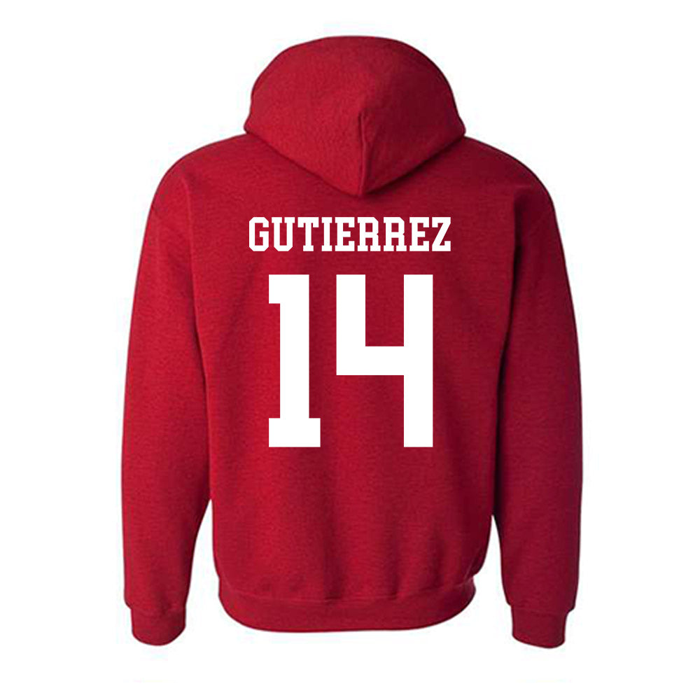 New Mexico - NCAA Football : Melaki Gutierrez - Classic Shersey Hooded Sweatshirt-1