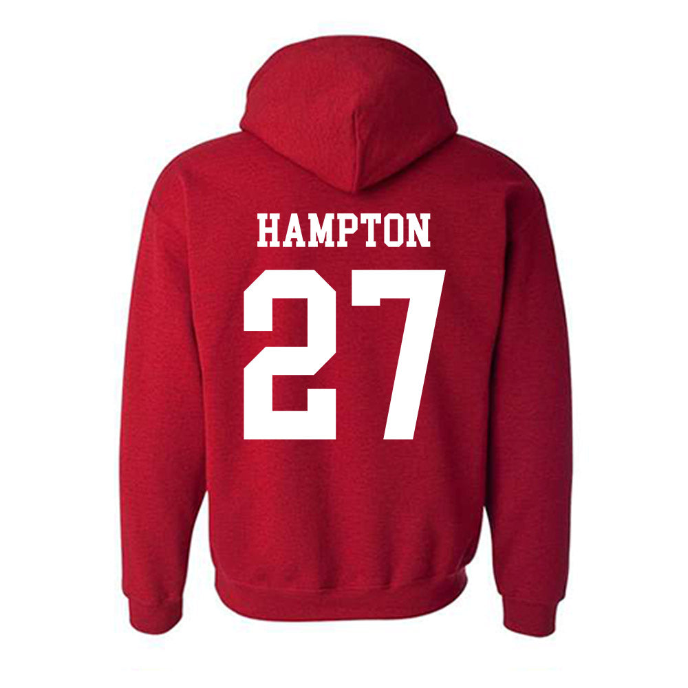New Mexico - NCAA Football : Brannon Hampton - Classic Shersey Hooded Sweatshirt-1