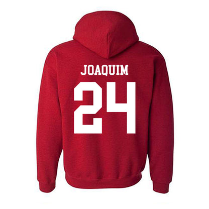 New Mexico - NCAA Women's Basketball : Jessie Joaquim - Classic Shersey Hooded Sweatshirt-1