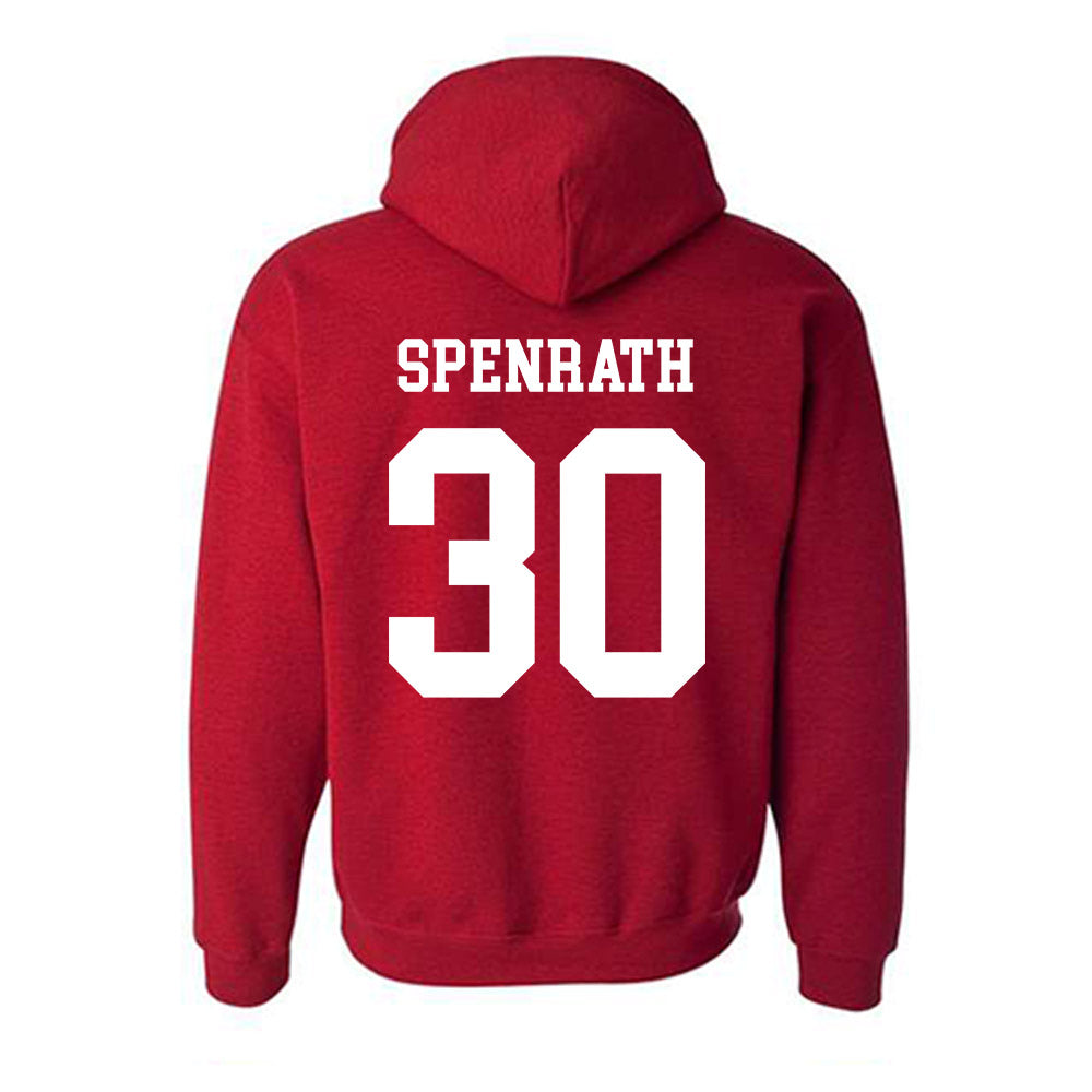 New Mexico - NCAA Baseball : Reed Spenrath - Classic Shersey Hooded Sweatshirt-1