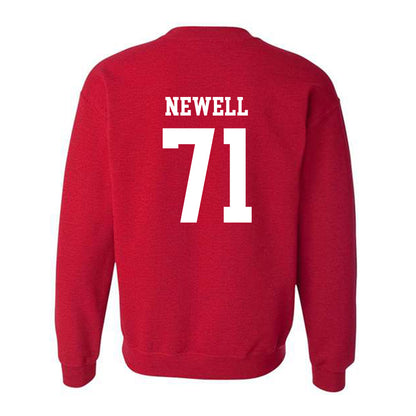 New Mexico - NCAA Football : Danzel Newell - Classic Shersey Crewneck Sweatshirt-3