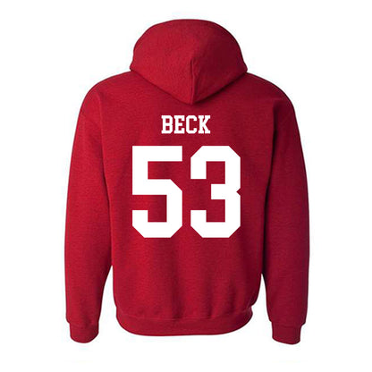 New Mexico - NCAA Football : Caden Beck - Classic Shersey Hooded Sweatshirt-1