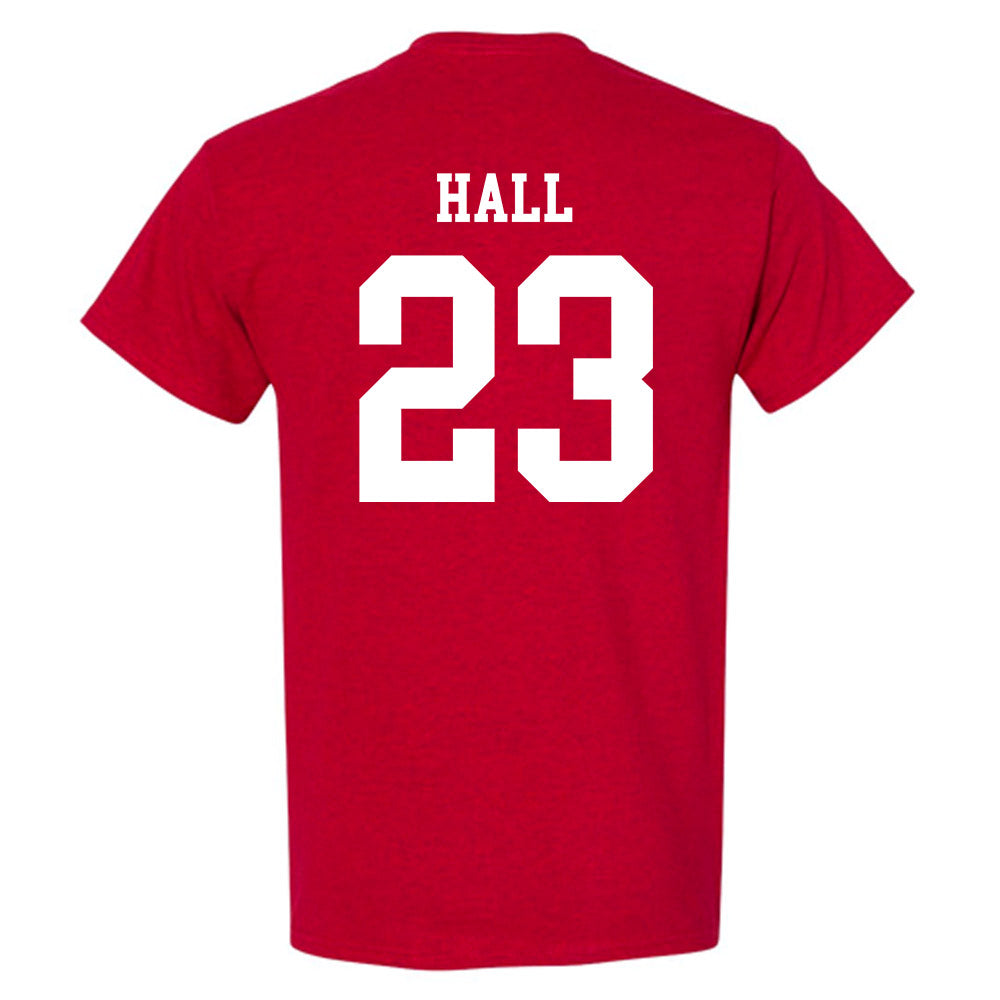 New Mexico - NCAA Men's Basketball : Jake Hall - Classic Shersey T-Shirt-1