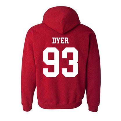New Mexico - NCAA Football : Deven Dyer - Classic Shersey Hooded Sweatshirt-1