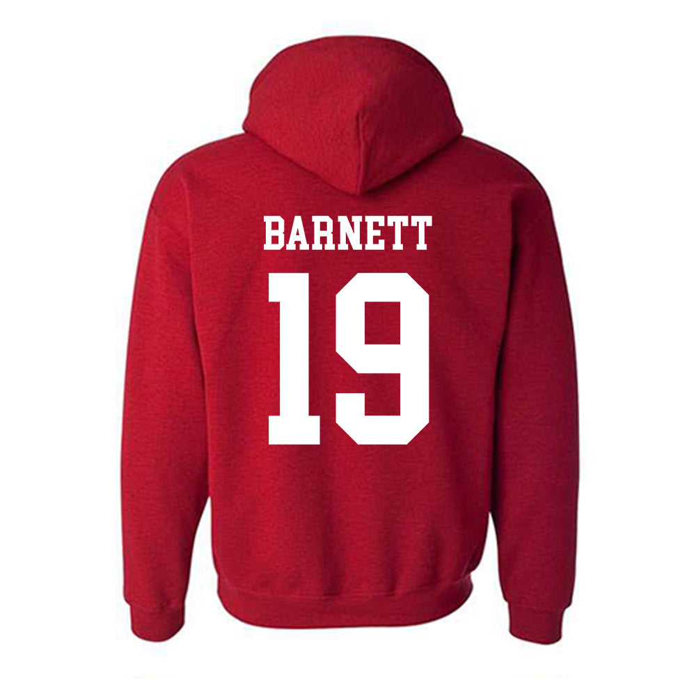New Mexico - NCAA Baseball : Logan Barnett - Classic Shersey Hooded Sweatshirt-1
