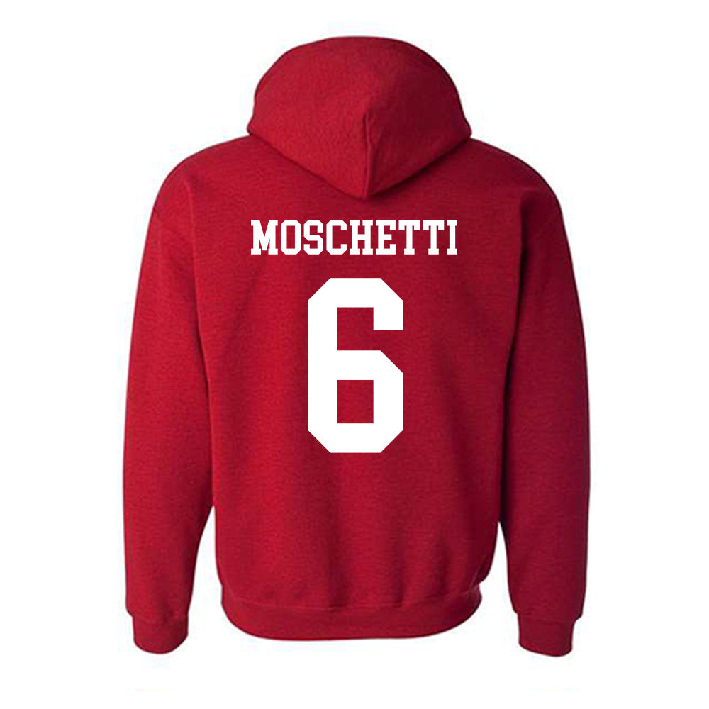 New Mexico - NCAA Women's Soccer : Angelina Moschetti - Classic Shersey Hooded Sweatshirt-1