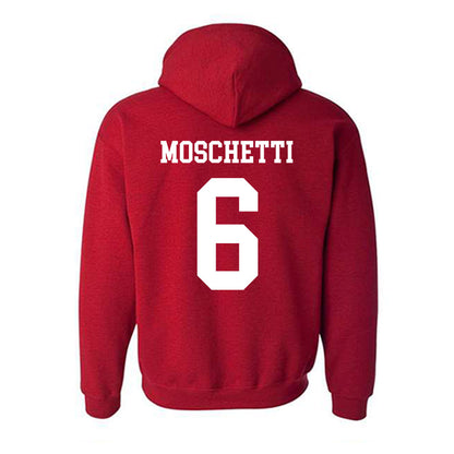 New Mexico - NCAA Women's Soccer : Angelina Moschetti - Classic Shersey Hooded Sweatshirt-1