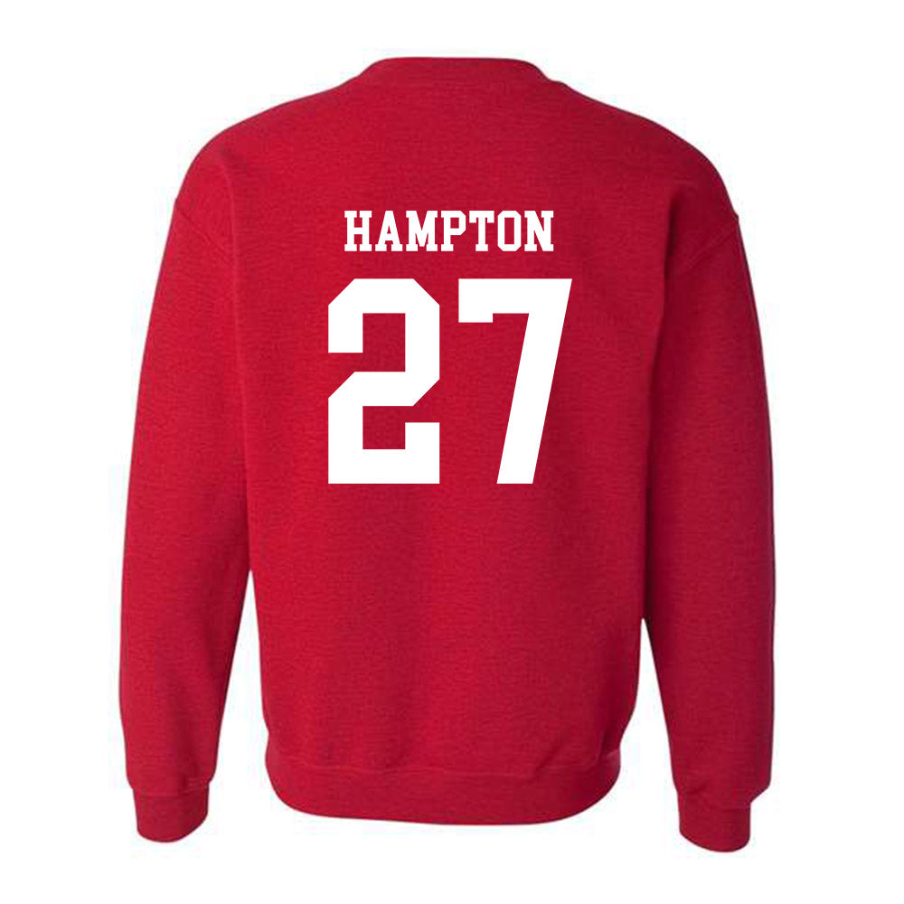 New Mexico - NCAA Football : Brannon Hampton - Classic Shersey Crewneck Sweatshirt-3