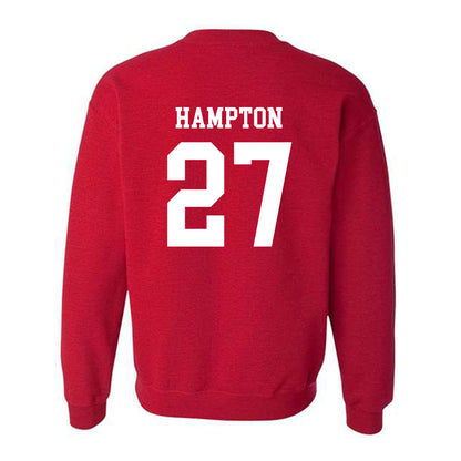 New Mexico - NCAA Football : Brannon Hampton - Classic Shersey Crewneck Sweatshirt-3