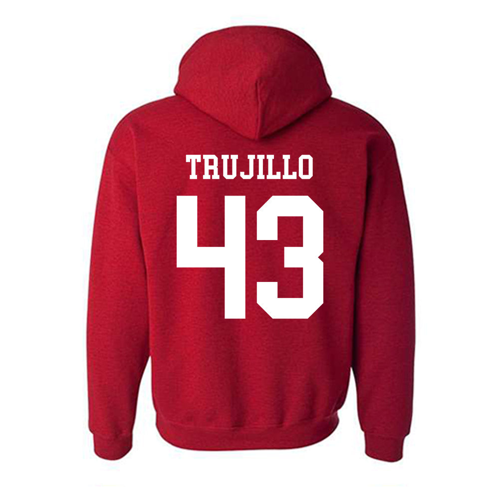 New Mexico - NCAA Baseball : Gene Trujillo - Classic Shersey Hooded Sweatshirt-1