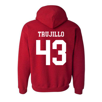 New Mexico - NCAA Baseball : Gene Trujillo - Classic Shersey Hooded Sweatshirt-1