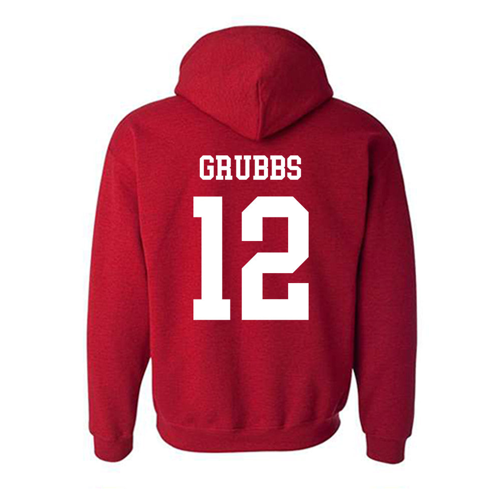 New Mexico - NCAA Baseball : Talor Grubbs - Classic Shersey Hooded Sweatshirt-1