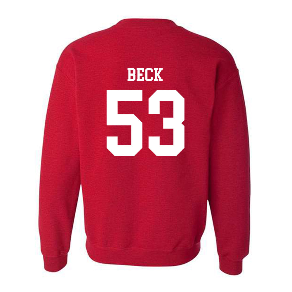 New Mexico - NCAA Football : Caden Beck - Classic Shersey Crewneck Sweatshirt-2
