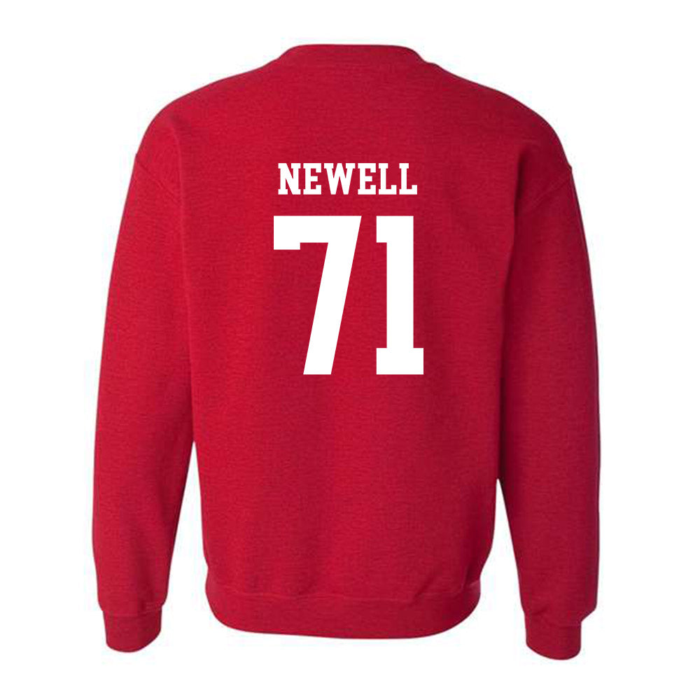 New Mexico - NCAA Football : Danzel Newell - Classic Shersey Crewneck Sweatshirt-3
