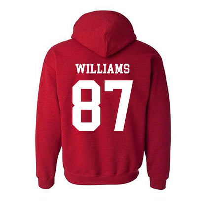 New Mexico - NCAA Football : Abraham Williams - Classic Shersey Hooded Sweatshirt-1