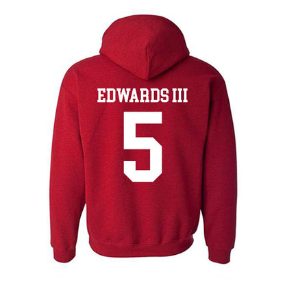 New Mexico - NCAA Football : Frankie Edwards III - Classic Shersey Hooded Sweatshirt-1