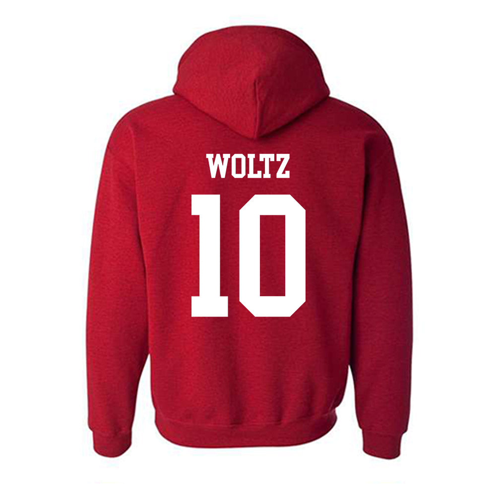 New Mexico - NCAA Baseball : Ethin Woltz - Classic Shersey Hooded Sweatshirt-1