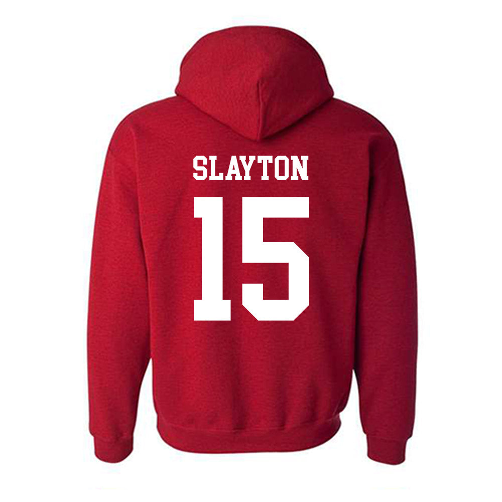 New Mexico - NCAA Football : Xavier Slayton - Classic Shersey Hooded Sweatshirt-1