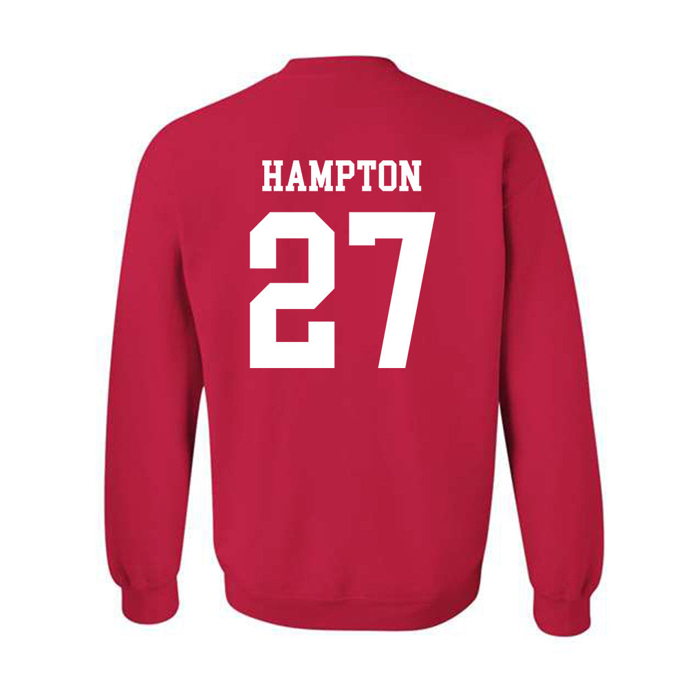 New Mexico - NCAA Football : Brannon Hampton - Classic Shersey Crewneck Sweatshirt-3