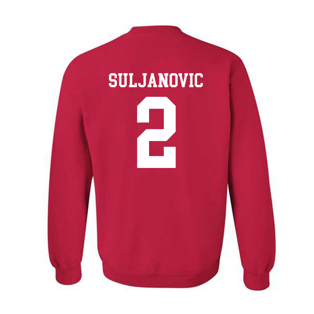 New Mexico - NCAA Men's Basketball : Imran Suljanovic - Classic Shersey Crewneck Sweatshirt-2