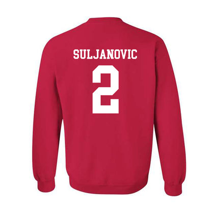 New Mexico - NCAA Men's Basketball : Imran Suljanovic - Classic Shersey Crewneck Sweatshirt-2