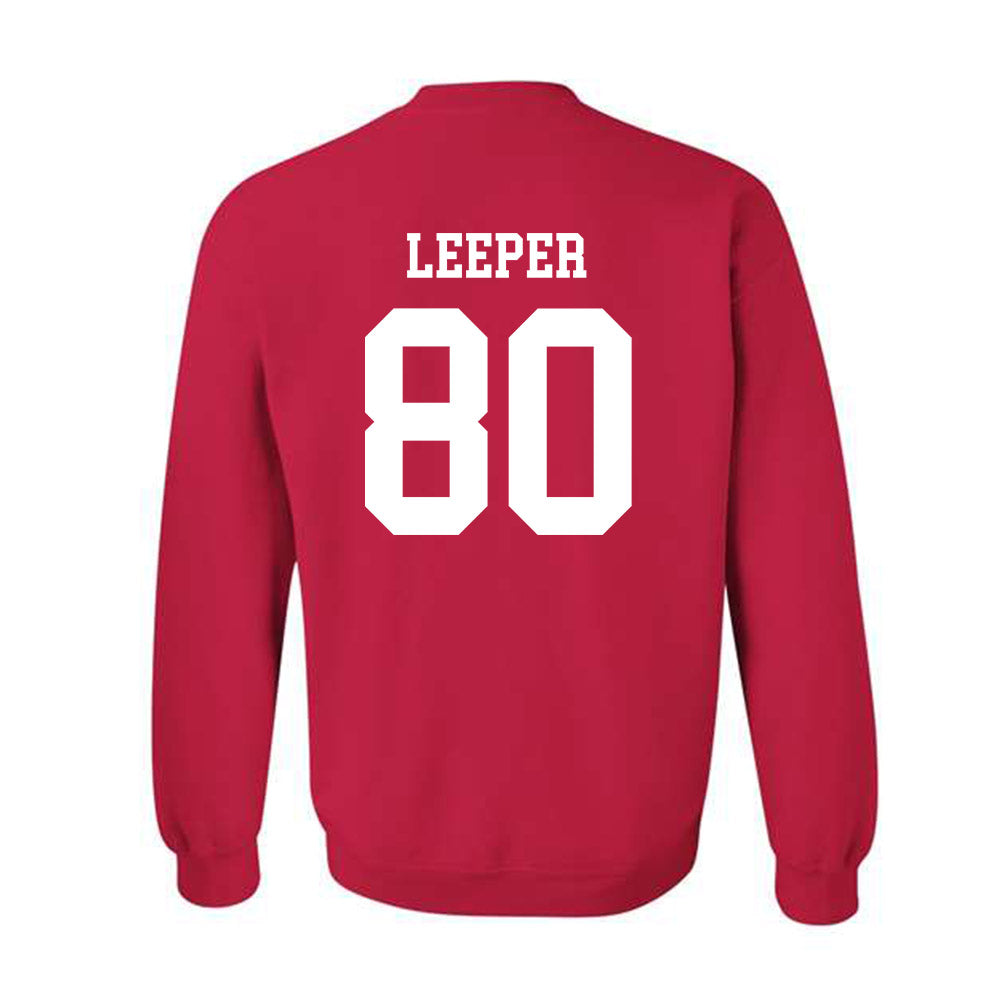 New Mexico - NCAA Football : Max Leeper - Classic Shersey Crewneck Sweatshirt-2