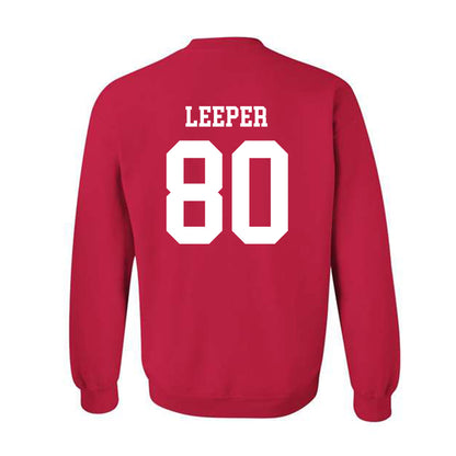 New Mexico - NCAA Football : Max Leeper - Classic Shersey Crewneck Sweatshirt-2