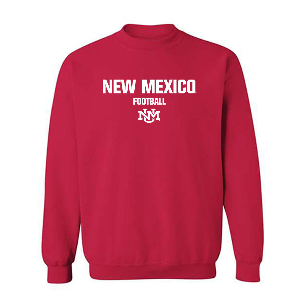New Mexico - NCAA Football : James Laubstein - Classic Shersey Crewneck Sweatshirt-1