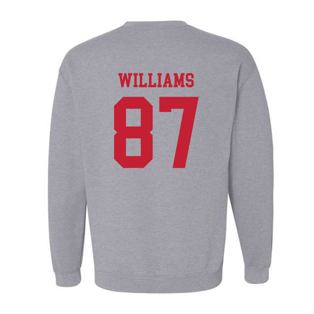 New Mexico - NCAA Football : Abraham Williams - Classic Shersey Crewneck Sweatshirt-1