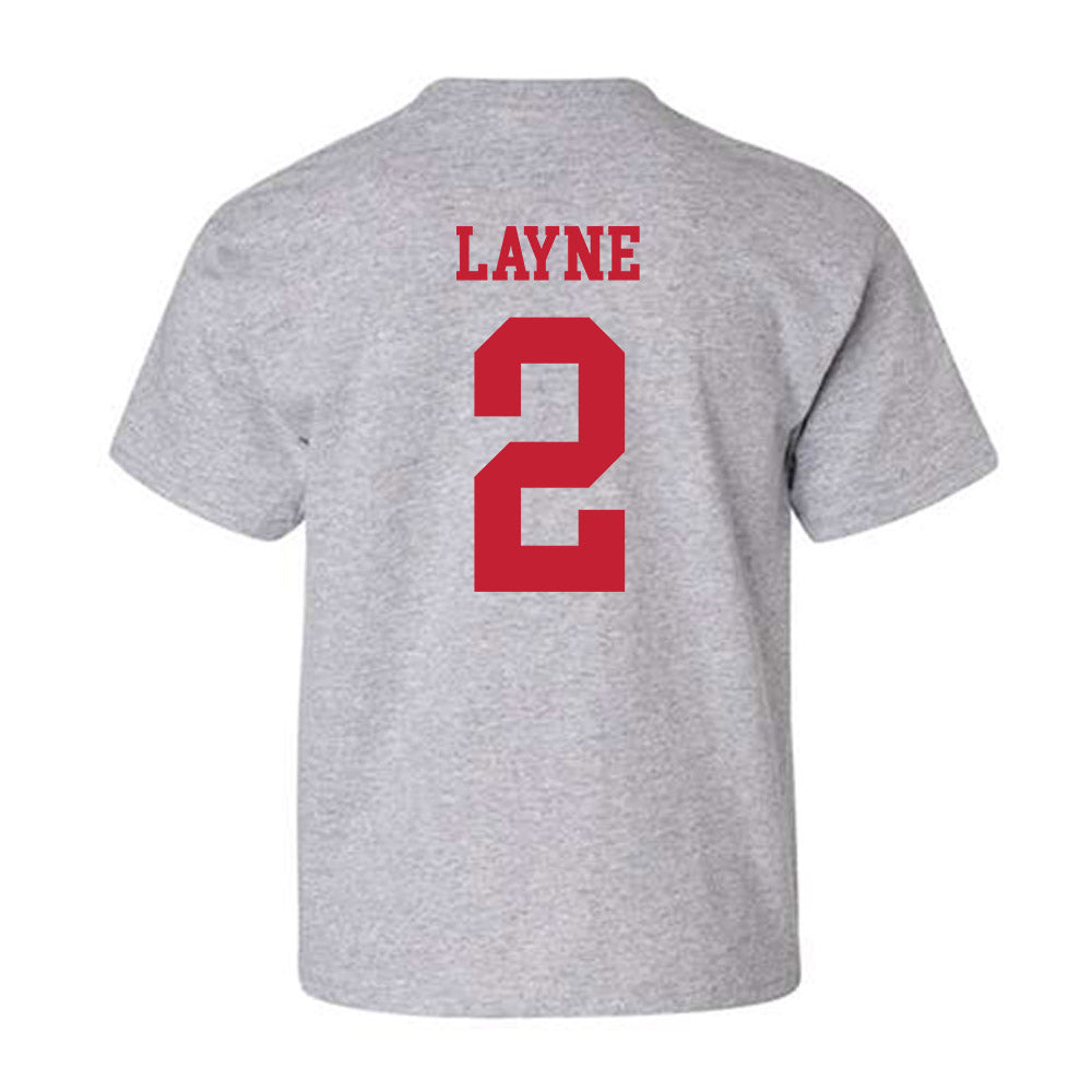 New Mexico - NCAA Football : Jack Layne - Classic Shersey Youth T-Shirt-1