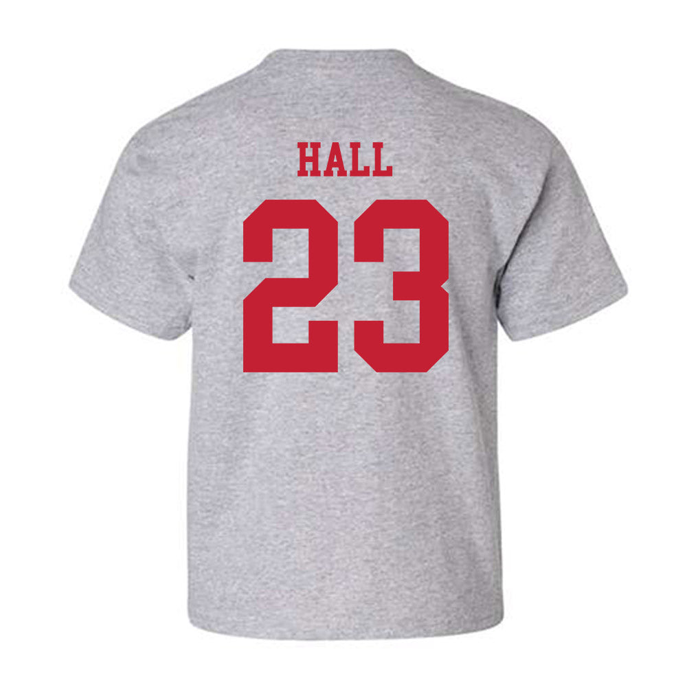 New Mexico - NCAA Men's Basketball : Jake Hall - Classic Shersey Youth T-Shirt-1