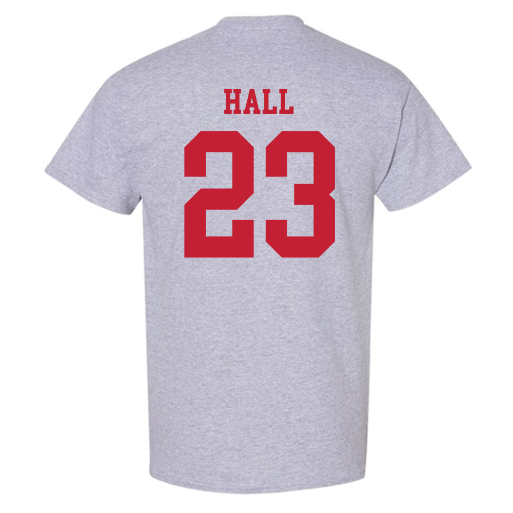 New Mexico - NCAA Men's Basketball : Jake Hall - Classic Shersey T-Shirt-1