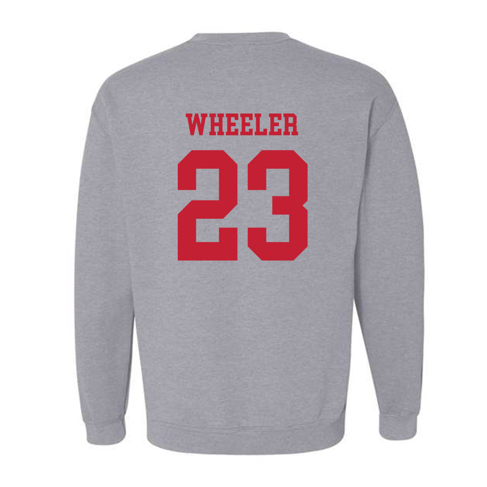 New Mexico - NCAA Football : Nick Wheeler - Classic Shersey Crewneck Sweatshirt-1