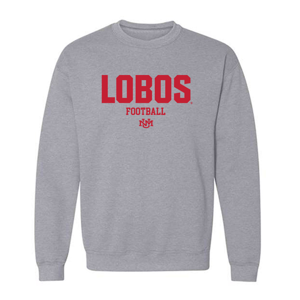 New Mexico - NCAA Football : James Laubstein - Classic Shersey Crewneck Sweatshirt-0